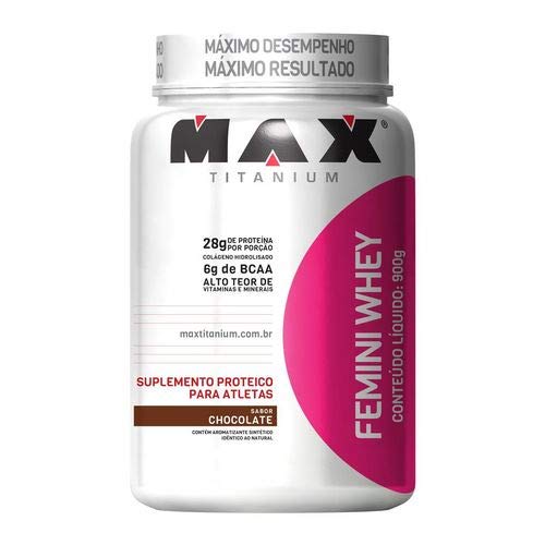 DESENVOLVIDO PARA MULHER FEMINI WHEY PROTEIN (900G) - MAX TITANIUM