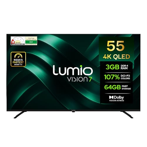 Image of Lumio Vision 7 2026 139 cm (55 inches) 4K Ultra-HD Smart QLED Google TV FTW3-ADSJ