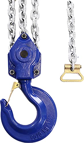 Foto von Pallit Hebelzug LEVERPRO-L | 9000 kg | 1,5 m Kettenlänge | verzinkte Stahlkette | zweistufiges Getriebe | Leerlauffunktion