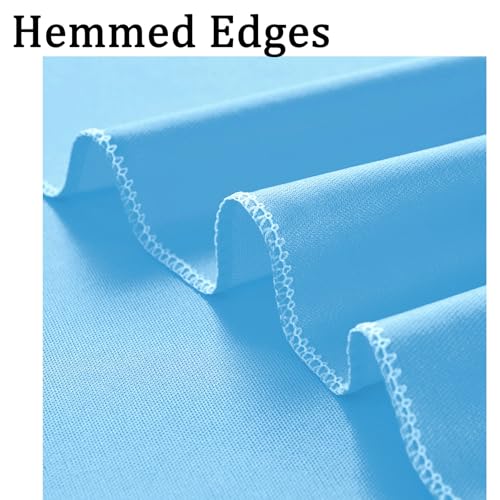 Cortinas para fondo azul bebé 20x10 pies 4 paneles miniatura 5