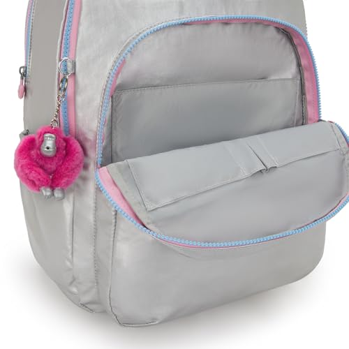 Image of Kipling Women's Seoul Extra Large 17 inch Laptop Backpack, Durable, Roomy with Padded Shoulder Straps, Built-In Protective Sleeve