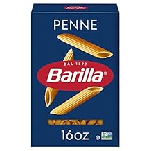 Barilla Penne Pasta, 16 oz. Box - Non-GMO, Made with Durum Wheat Semolina - Kosher Certified