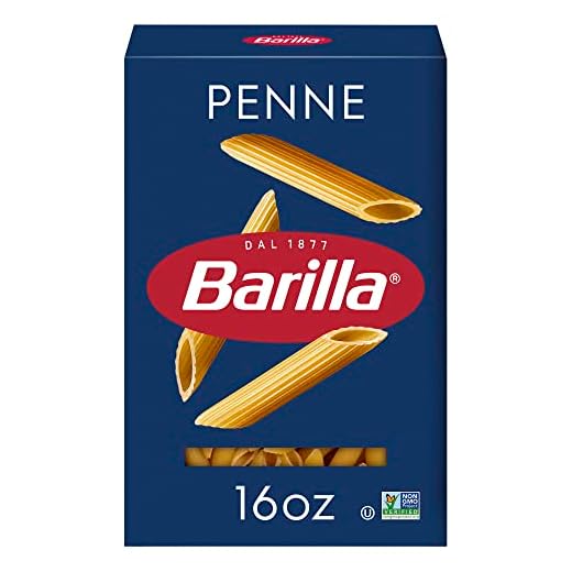 Barilla Penne Pasta, Non-GMO Kosher Pasta, 16oz.