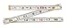 Crescent Lufkin Wood Rule, Fold, Red End, 5/8"X6