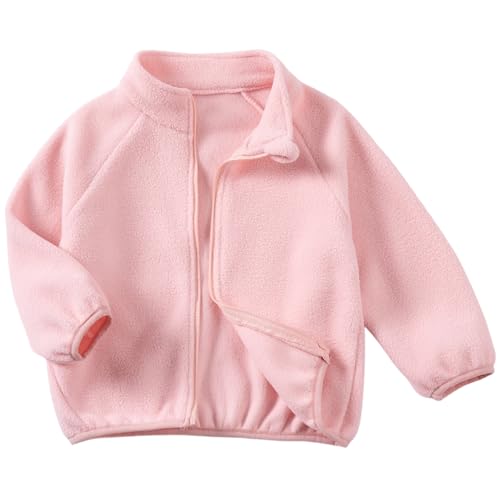 Toddler & Kids Fleece Jacket - Soft Warmth for Boys & Girls, Machine Washable, Lightweight & Cozy for Daily Wear