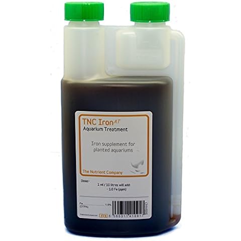 TNC Iron (AT) - Aquarium Plant Deficiency Treatment/Liquid Fertiliser Aquatic Nutrient Food for Planted Tanks Cover