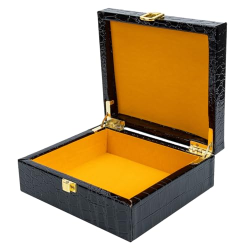 VALICLUD Contenitore per Sigari in Legno Scatola per Imballaggio Umidificatore per Sigari Design Semplice Regalo per Uomo