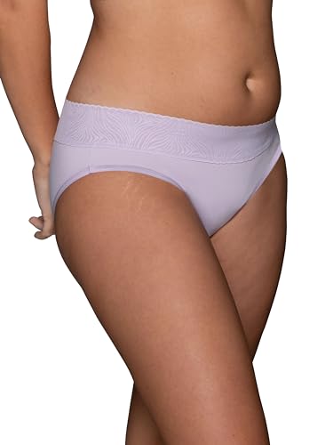Image of Vanity Fair Women's Effortless Panties for Everyday Wear, Buttery Soft Fabric & Lace