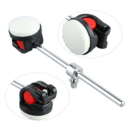 Alomejor mazo para pedal de bombo batería percusión miniatura 2