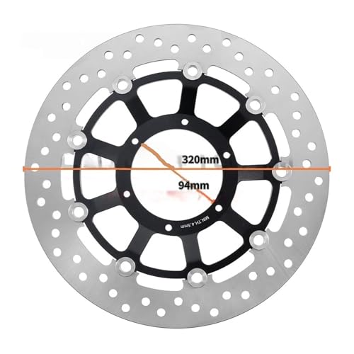 Disque de frein 320 mm pour CBR1000RR Fireblade 2008-2016