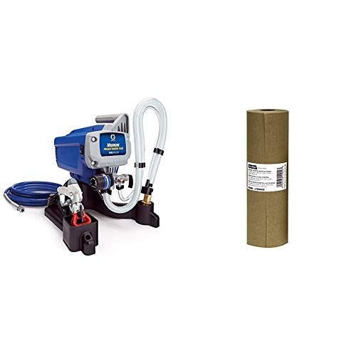Graco Magnum 257025 Project Painter Plus Paint Sprayer & 9-inch x 180-feet Brown General Purpose Masking Paper