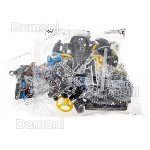 Image of 116Pcs Technic Parts for Lego Kits - Essential Gear, Pin, Liftarm, and Beam Building Blocks Set