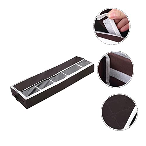 Boîte à Chaussures VICASKY en tissu pliable à compartiments réglables