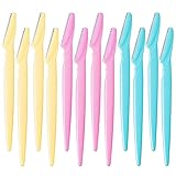 Nuoshen - Cuchillas de afeitar para cejas (20 unidades, para mujeres y hombres)