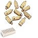 HMVJRPMY Messing-Nebeldüse für Außenkühlsysteme, Nebelsystem-Kopfsprüher 10–24 UNC, Hochdruck (50 Stück) 0.2mm Orifice Dia Brass Color 2M 1 günstig Kaufen-HMVJRPMY Messing-Nebeldüse für Außenkühlsysteme, Nebelsystem-Kopfsprüher 10–24 UNC, Hochdruck (50 Stück) 0.2mm Orifice Dia Brass Color