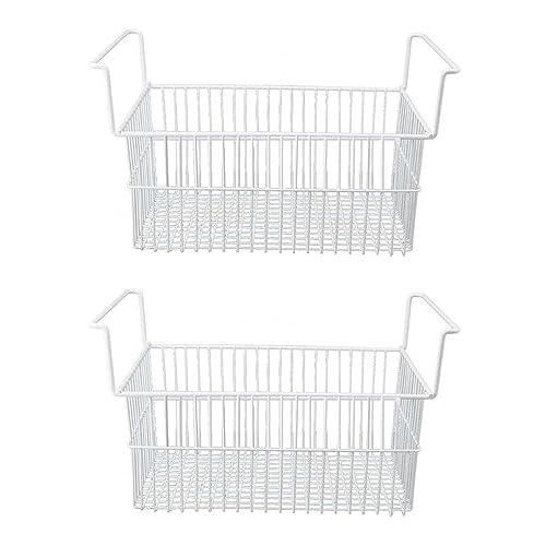 Panier de rangement en fil de congélateur L56,5 x L25,2 x H24 cm