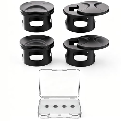 Image of ZORBES [4-Pack] Adjustable LED Light Blocking Covers for Meta Wayfarer, Skyler, Headliner (Gen2), Meta Glasses, Easy to Block LED Light When Recording