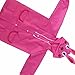 GLOGLOW Drying Supplies Cartoon Animal Design, Lightweight 200g, Adjustable Collar, for Outdoor Activities Children's Raincoat, Nan (Pink)
