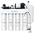 SimPure T1-100 Reverse Osmosis System, Comes with Extra 3 Replacement Cartridges Filters(6-Month Replacement Filters)