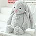 Skrsila Poupée Peluche Lapin avec Oreilles Longues 30 cm Jouets en Peluche Doux Cadeaux de Jouets Créatifs pour Enfants, Famille, Amis