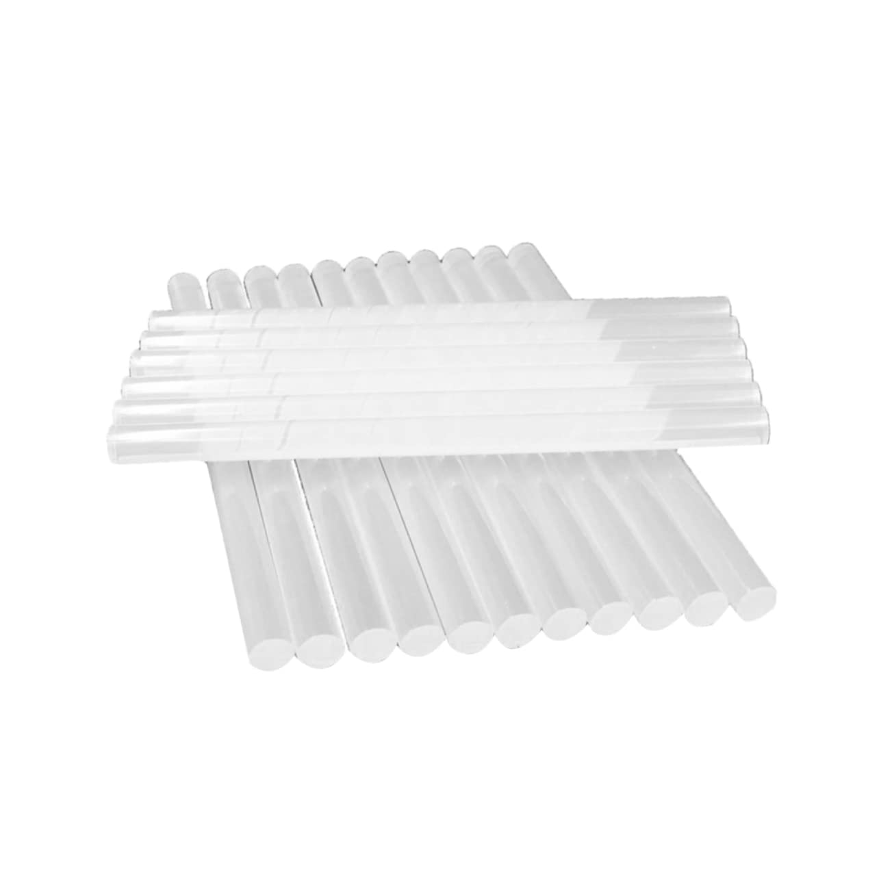 SEWACC 100piezas Barra Termofusible Transparente De Adhesivo Para Manualidades y Reparaciones Compatible De Calor Flexibilidad y Resistencia Altas Temperaturas