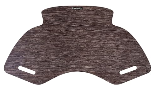 Image of Lap Board for Study | Home | Dining | Office | Laptop | Computer Desk | Reading & Writing | Multi-Purpose | Made in India | (WENGE, SPIDER-LB-30X16-WENGE)