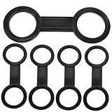 SUPVOX 5pcs Diving Mask Keeper Clips Reusable Strap Retainers Flexible Cord Locks for Snorkeling for All Diving Masks for Scuba Enthusiasts