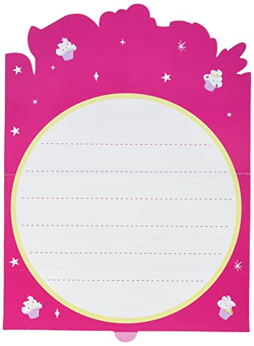 amscan 9902515 My Little Pony - Tarjetas de invitación con sobres, 8 unidades, tamaño 11,3 x 16 cm, invitación, caballo, unicornio, cumpleaños, fiesta temática