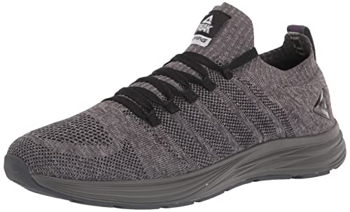 PEAK Mens Lightweight Walking Shoes Comfortable Slip On Sports Sneakers for Tennis, Gym, Running, Casual Workout Dark Gray PEAK Mens Lightweight Walking Shoes Comfortable Slip On Sports Sneakers for Tennis, Gym, Running, Casual Workout Dark Gray