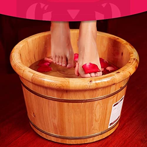 Baño de pies madera Katzowen para pedicure y masaje miniatura 5