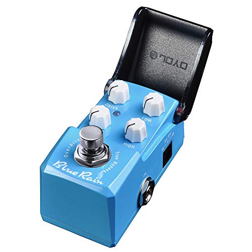 Joyo Overdrive Mini Pedal For Electric Guitar Pedal Effect - True Bypass Ironman Series (Blue Rain Jf-311) #TOP2