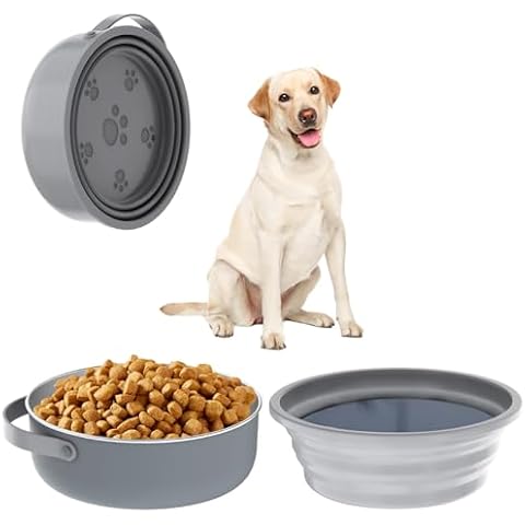 Xuyub Portable Dog Bowl Set Cover