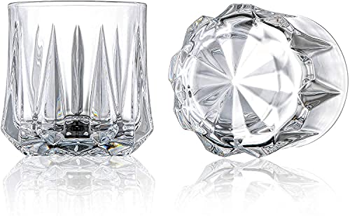 Image of Premium Big Whiskey Glasses Set of 6, 360ml, Transparent, Drinking Whisky Glass Bar Glasses for Scotch, Bourbon, Liquor and Cocktail Drinks (panga.$., 6)