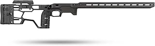 Acc Elite Remington 700 SA RH Black Chassis, Precision Rifle Stock, Durable Construction (106557-BLK)