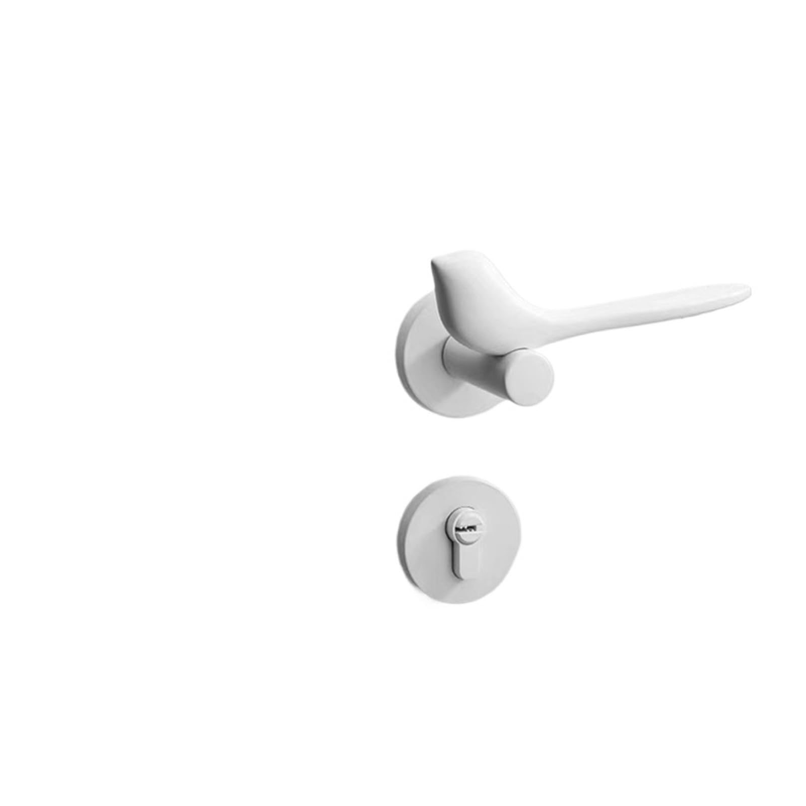 Bsaxithzb Mute Lock Body 2 Household Silent Door Handle Lock
