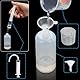 Nenull Liquid Flaschen 30ml 24 Stück Tropfflasche Leere Quetschflasche Plastikflaschen Dropper Bottle liquidflaschen mit Kindersicherung Deckel Gratis Trichter Messbecher Transfer Pipette Aufkleber