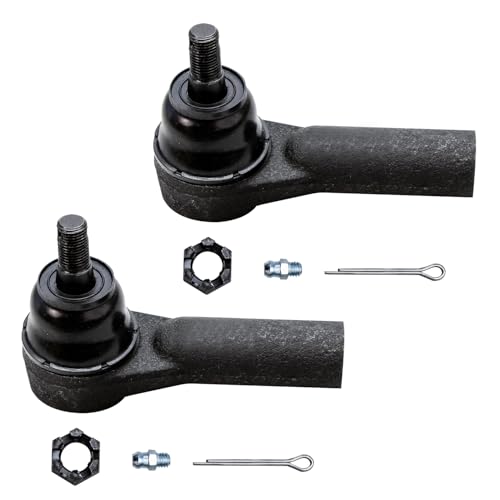 Image of Detroit Axle - Front End Suspension Kit for Ford 2008-2009 Escape | Mazda Tribute Mercury Mariner, 2 Lower Control Arms Assembly 4 Outer Inner Tie Rod Ends Replacement
