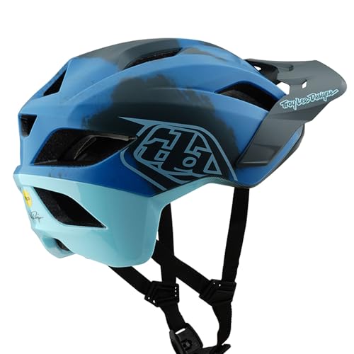 Troy Lee Designs Flowline SE Helmet (2025) MIPS for Mountain Bicyle MTB, Badge Olive, X-Large/XX-Large