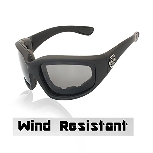 Aviator Cycling Driving Polarized Geek Reading Fashion Frame 3 PAIR COMBO Chopper Padded Wind Resistant sunglasses Driving unisex style Motorcycle Riding Glasses4