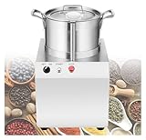 【PICADORA DE ALIMENTOS AUTOMÁTICA】Este procesador de alimentos comercial de acero inoxidable cuenta con cuchillas afiladas en forma de S e incluye dos cuchillas para mayor comodidad; perfecto para picar varios ingredientes, incluidas verduras y frutas