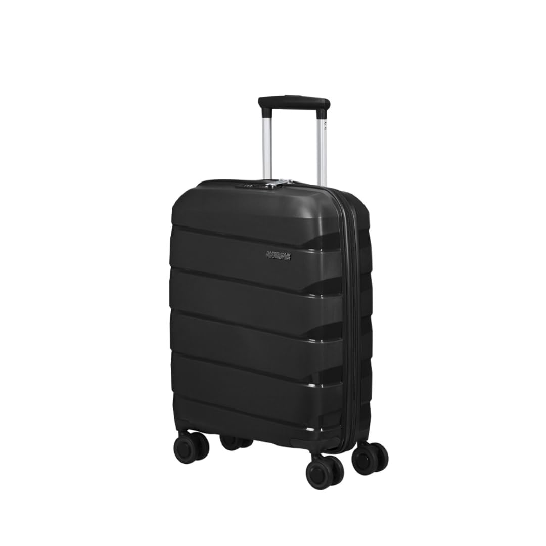 American Tourister Air Move, Equipaje de mano Unisex adulto, Negro (Black), S (55 cm - 32.5 L)