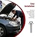 Norkmdi 4PCS Car Ignition Coil Mounting Bolt Screws Kit, M6 × 30 Stainless Steel Vehicle Ignition Bolt Kit, Automotive Replacement Accessories, Universal for SUV RV Pickup