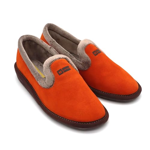 NORDIKAS   ZAPATILLAS DE CASA MUJER FIT LINE AFELPADO ORANGE
