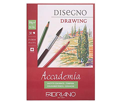 Carnet de croquis FABRIANO Accademia A6 200g pour dessiner en voyage et en plein air