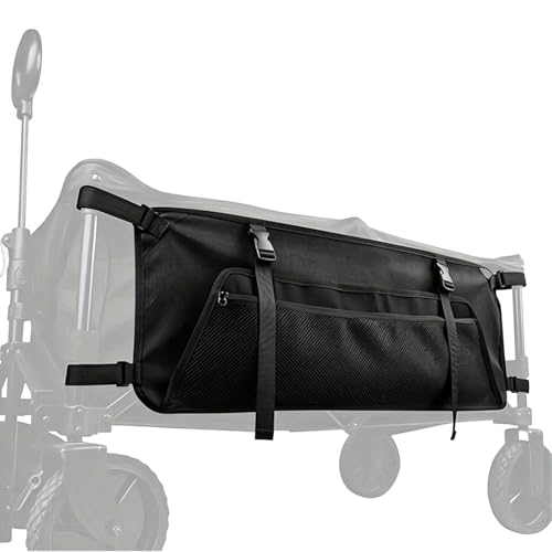 Bolsa de Almacenamiento Extra Resistente a la Intemperie con Asas reforzadas para Equipos de Camping Artículos de Playa Herramientas Deportivas Carrito de Comida Aire Libre Bolsillo Lateral