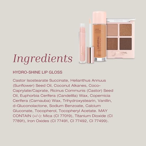 Mineral Fusion Hydro-Shine Lip Gloss, Kyoto, 0.15 Ounces - Thumbnail 6