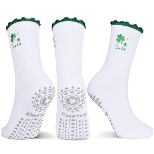 Image of Grip Non-slip Cute Pilates Socks for Yoga,Barre,Reformers US Shoe Sizes 5-11