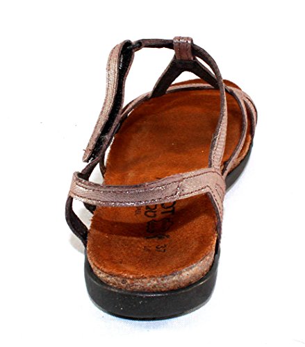 Naot Women's Dorith Sandal Silver Threads Leather 9-9.5 N-M Us #TOP3