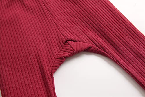 Girls Spring Cute Bow Skinny Pants Toddler Kids Solid Color Soft Leggings Causal Stretchy Slimming Sweatpants4