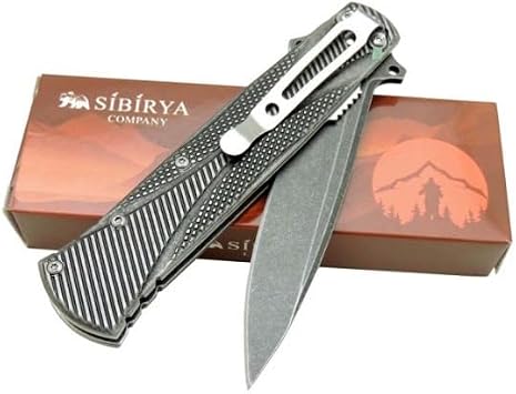 Katlanır Kamp Bıçağı Outdoor Survival Bıçak Siyah